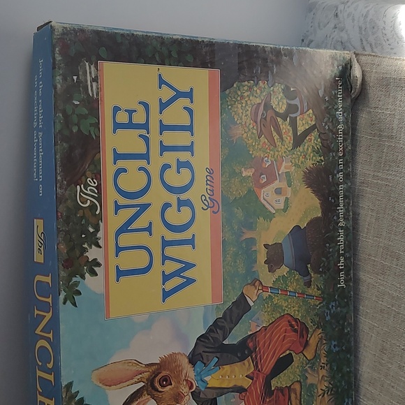 Vintage 1988 The Uncle Wiggily Board Game By Milton Bradley -No instructions - Picture 2 of 10